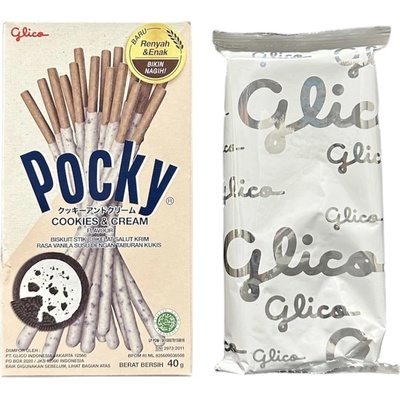 Glico Pocky tyčinky Cookies & Cream 40 g