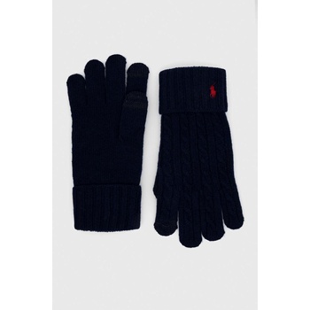 Ralph Lauren Вълнени ръкавици Polo Ralph Lauren в тъмносиньо (449891268)