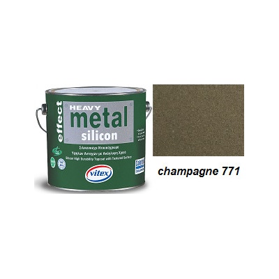 Vitex Heavy Metal Silicon Effect - štrukturálna kováčska farba 771 Champagne 2,25L 0572