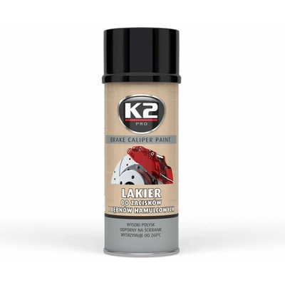 Sprej na brzd. strmene K2 Brake Caliper Paint Čierny 400ml