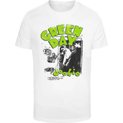 MERCHCODE Тениска Green Day Dookie Sketched up Tee white XXLUB-MC1148-00220 - , размер L