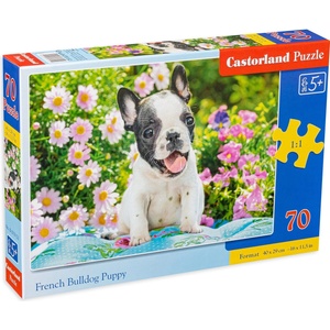 Castorland Пъзел Castorland от 70 части - Френски булдог (B-070152) - baby