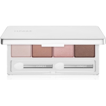 Clinique All About Shadow Quad палитра сенки за очи цвят Pink Chocolate 3.3 гр