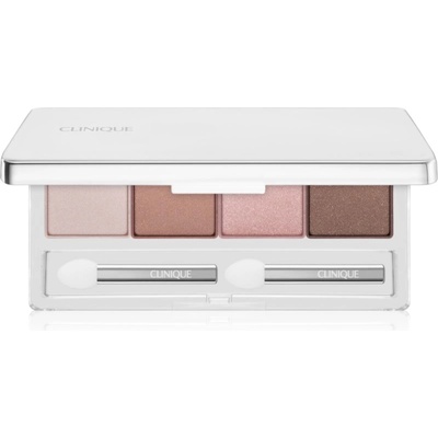 Clinique All About Shadow Quad палитра сенки за очи цвят Pink Chocolate 3.3 гр
