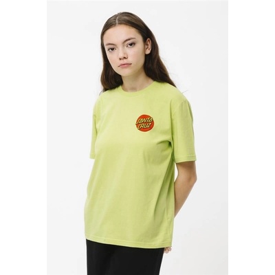 SANTA CRUZ Classic Dot T-shirt Green Glow