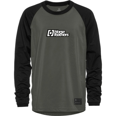 Детски bike дрес Spike LS - chimera/black Horsefeathers | Siv | Момчешки | M