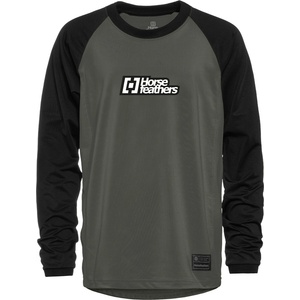 Horsefeathers Детски bike дрес Spike LS - chimera/black Horsefeathers | Siv | Момчешки | M
