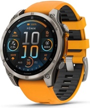 Garmin Fenix 8 AMOLED 47mm Sapphire Titanium Graphite/Orange 010-02904-11