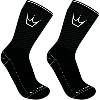 Peaty's Чорапи Peaty's Shredsocks - Black / White Crown