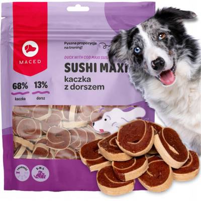 Maced sushi maxi kachna s treskou pamlsek 500 g