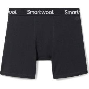 Smartwool Мъжко мериносово термобельо Smartwool Boxer Brief Boxed Merino base layer - Black (015-1630-0113)
