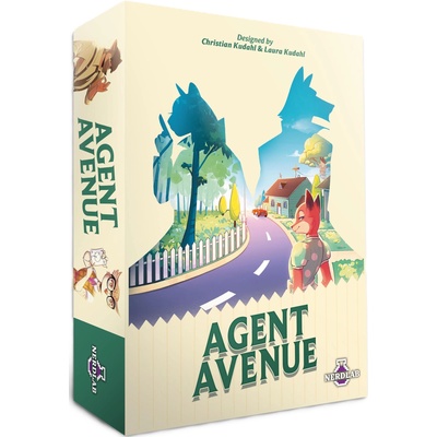 Nerdlab Games Настолна игра Agent Avenue - Семейна (NLG41109)