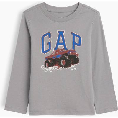 GAP Baby tričko s logom Sivá