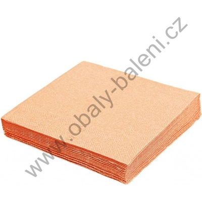 Wimex ubrousky 2V apricot 250ks 24x24cm