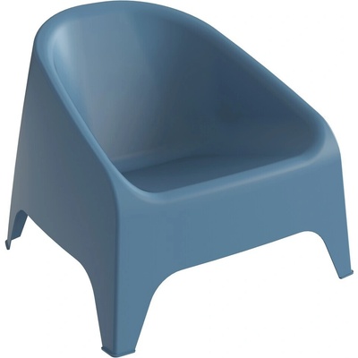 TOOMAX MATERA plastové křeslo kouřově modrá