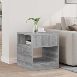 vidaXL Крайна масичка Сив Сонома 40, 5 x 40 x 45 см Инженерна дървесина (890922)