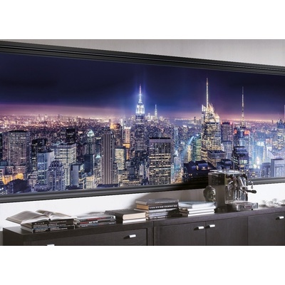 Komar 4-877 3D Fototapeta Sparkling New York 368 x 127 cm