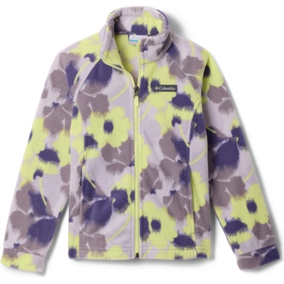 Columbia Детско поларено яке Columbia Kid's Benton Springs II Printed Fleece Fleece jacket - Shale Purple Ikatbloom (703-6864-0213)