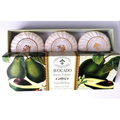 Saponificio Artigianale Fiorentino prírodné talianske mydlo Avokádo 3 x 100 g