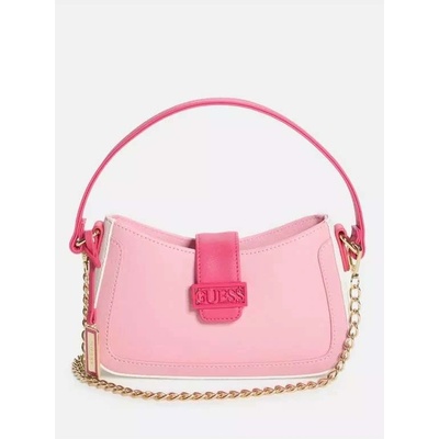 Guess dámská kabelka crossbody Sabrina Mini růžová