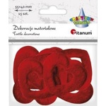 TITANUM Craft-Fun Series Heart Fabric Decoration (BY163)