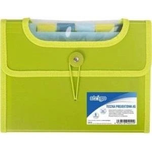Strigo Briefcase A5 with 6 blades V-file green STRIGO