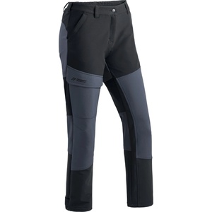 Maier Sports Дамски туристически панталон Maier Sports Women's Fleeceflex Walking trousers - Black / Graphite - размер 36 (110-1630-0112)
