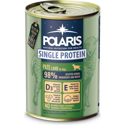 Polaris Single Protein Adult Paté jahňacia 400 g
