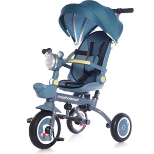 Chipolino Детска сгъваема триколка Chipolino - Marathon Smart, 360°, синя (TRKMTS02504DE)