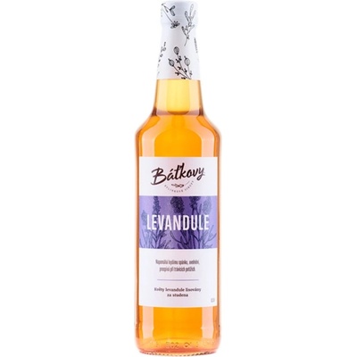 Baťkovy sirupy levanduľa 0,5 l