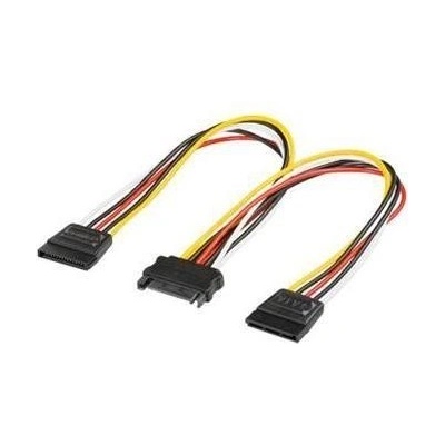 PremiumCord kfsa-21 Kabel SATA napájecí k HDD rozdvojka 2x SATA