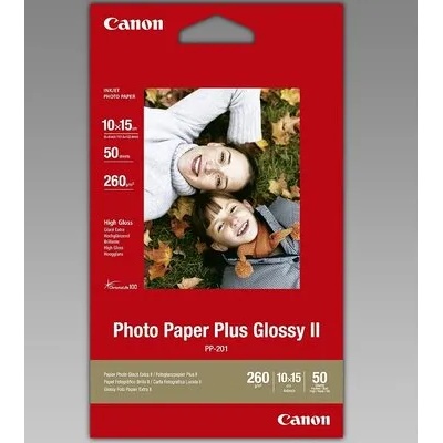 Canon Хартия Canon Plus Glossy II PP-201, 10x15 cm, 50 sheets (2311B003BB)