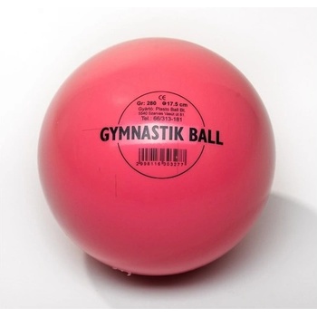 Plasto Гимнастическа / ритмична топка розова 17, 5 см plasto