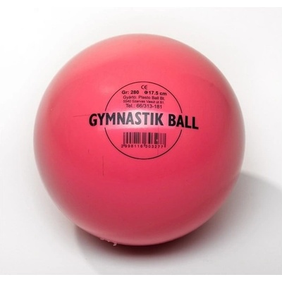 Plasto Гимнастическа / ритмична топка розова 17, 5 см plasto