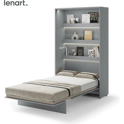 Dig-net Nábytek Lenart Bed Concept BC-02 šedá