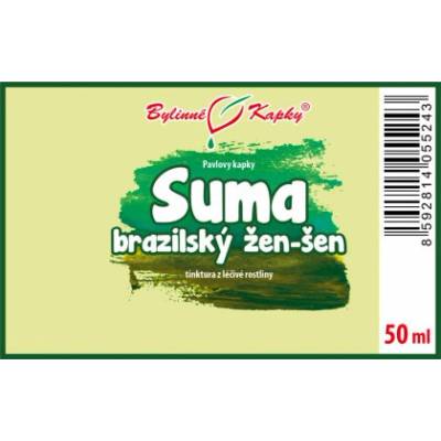 Suma brazilský žen-šen bylinné kapky tinktura 50 ml