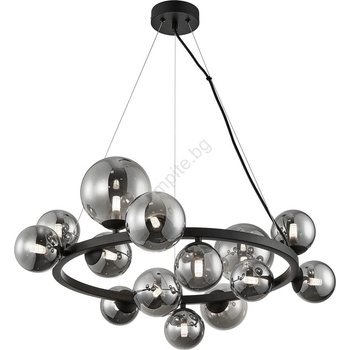 MILAGRO Пендел MILA 14xG9/9W/230V черен/сив (MI2291)