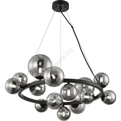 MILAGRO Пендел MILA 14xG9/9W/230V черен/сив (MI2291)