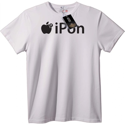 NOONEBRAND Минималистична Черна Тениска с P Лого - 6XL, White