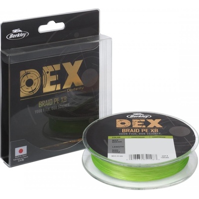 Berkley Šňůra DEX Braid x8 Chartreuse 0