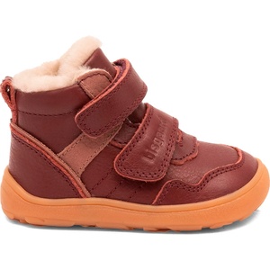 Bisgaard Детски зимни ботуши Bisgaard Kid's Barefoot Becky Lamb Winter boots - Bordeaux - размер 29 (EU) (702-4557-0121)