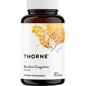 Thorne Bacillus Coagulans | 2 Billion Active Cells [60 капсули]