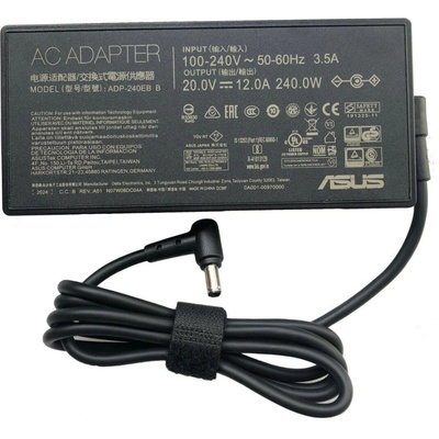 ASUS Asus, 240W, 20V, 12A, 6.0mm 3.7mm, Заместител (CHAR0097R)