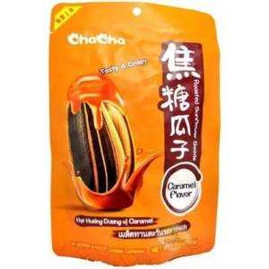 CHACHA ЧАЧА печени слънчогледови семки с карамелен вкус 160 г