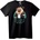 NOONEBRAND Тениска Възпитан пъг - 2XL, White