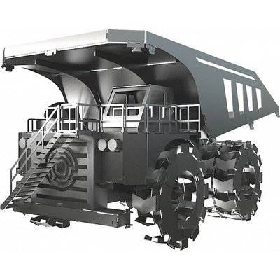 Metal Time Luxusná oceľová stavebnica Banské vozidlo Quarry Transporter