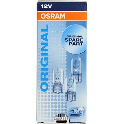 OSRAM Крушка osram w3w, 12v, 3w, 10 броя