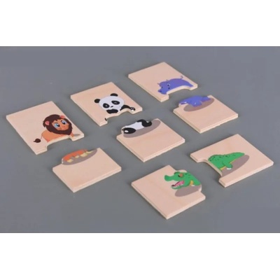 Дървен пъзел Мемори за добра памет