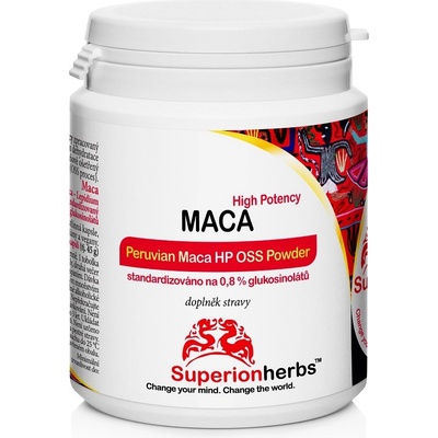 Superionherbs Maca peruánská 90 kapslí