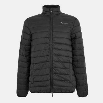 AQUASCUTUM Яке AQUASCUTUM Men's Long Sleeve Medium Puffer Jacket - Black